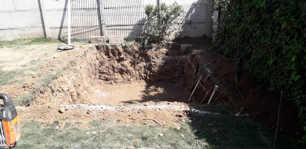 Excavación y preparación del terreno